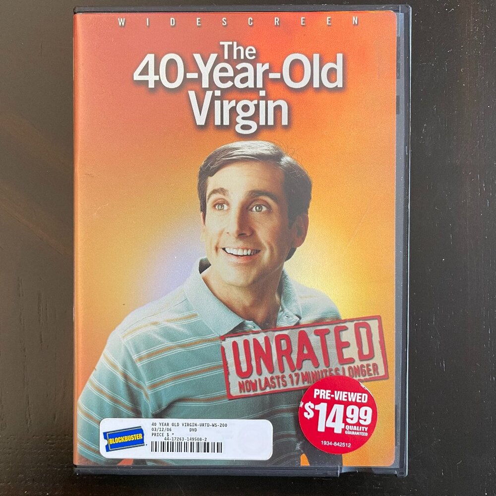The 40-Year-Old-Virgin DVD Widescreen (2005)
